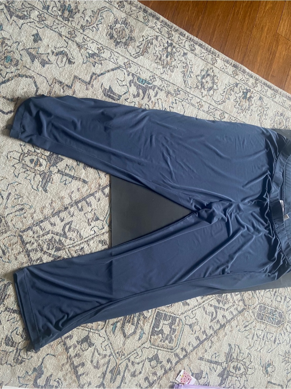 Susan Graver Blue Stretch Essentials Pants